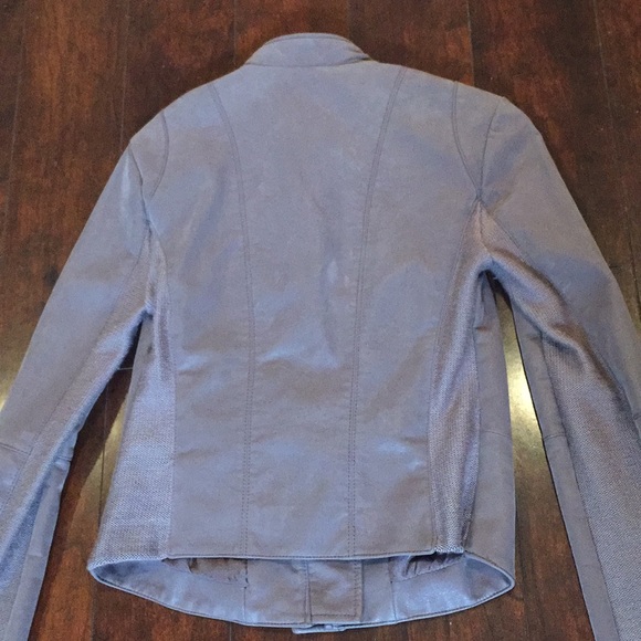 Free people lined jacket size 0 purple gray - Picture 5 of 8